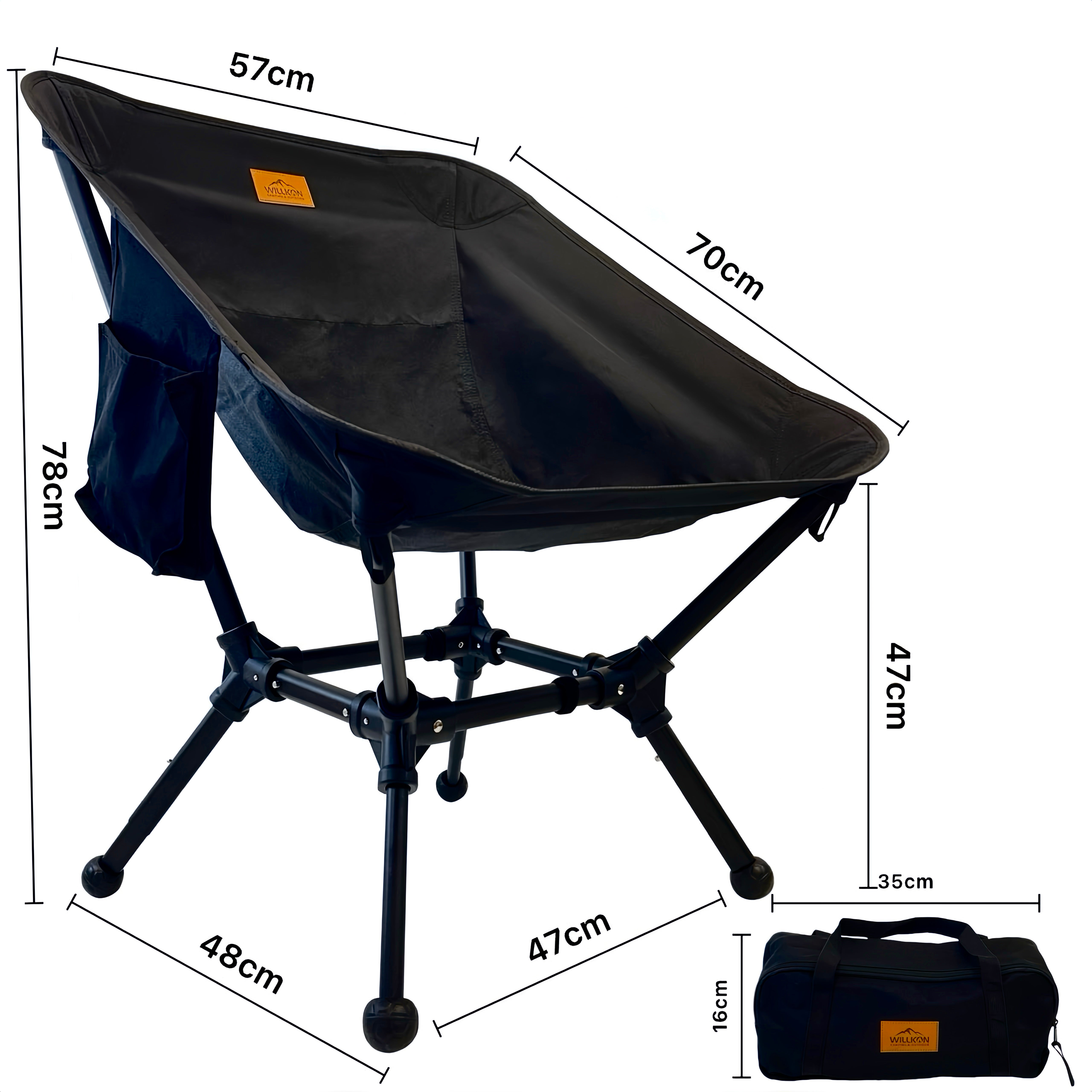 Willkon Moonlight K3 Ultra Light Storable Camping Chair