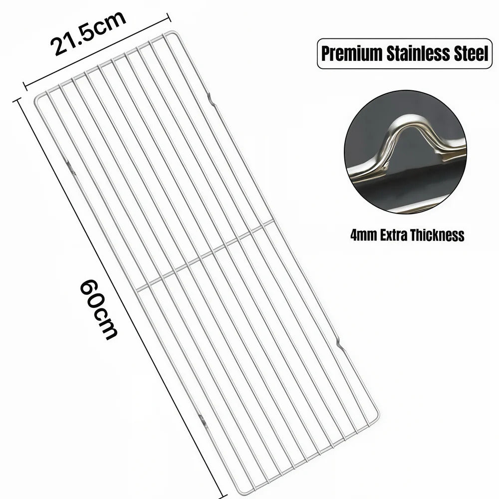 Multi-size Premium Stainless Steel BBQ Grates