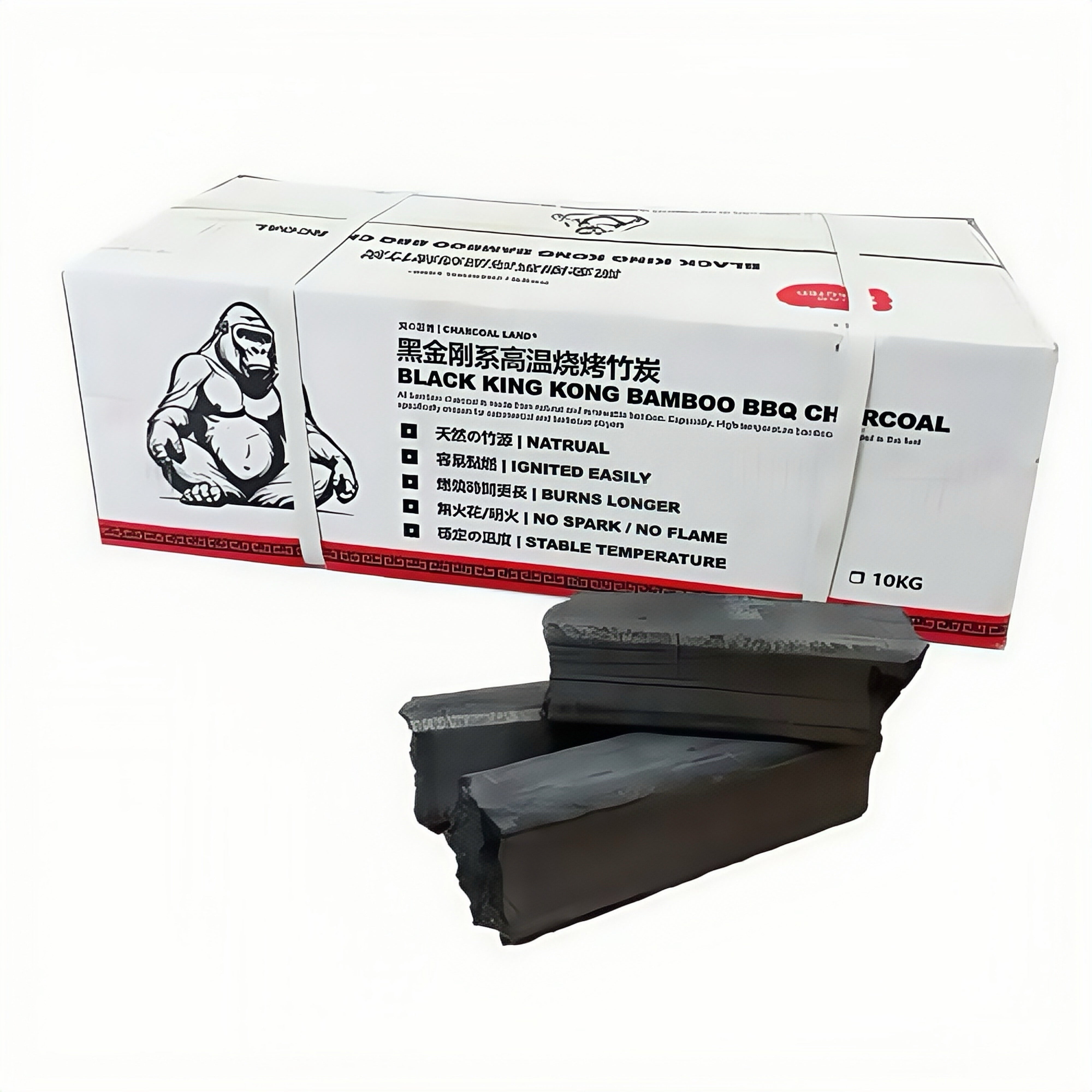 4kg Heat Beads/10kg Bamboo Lump Charcoal