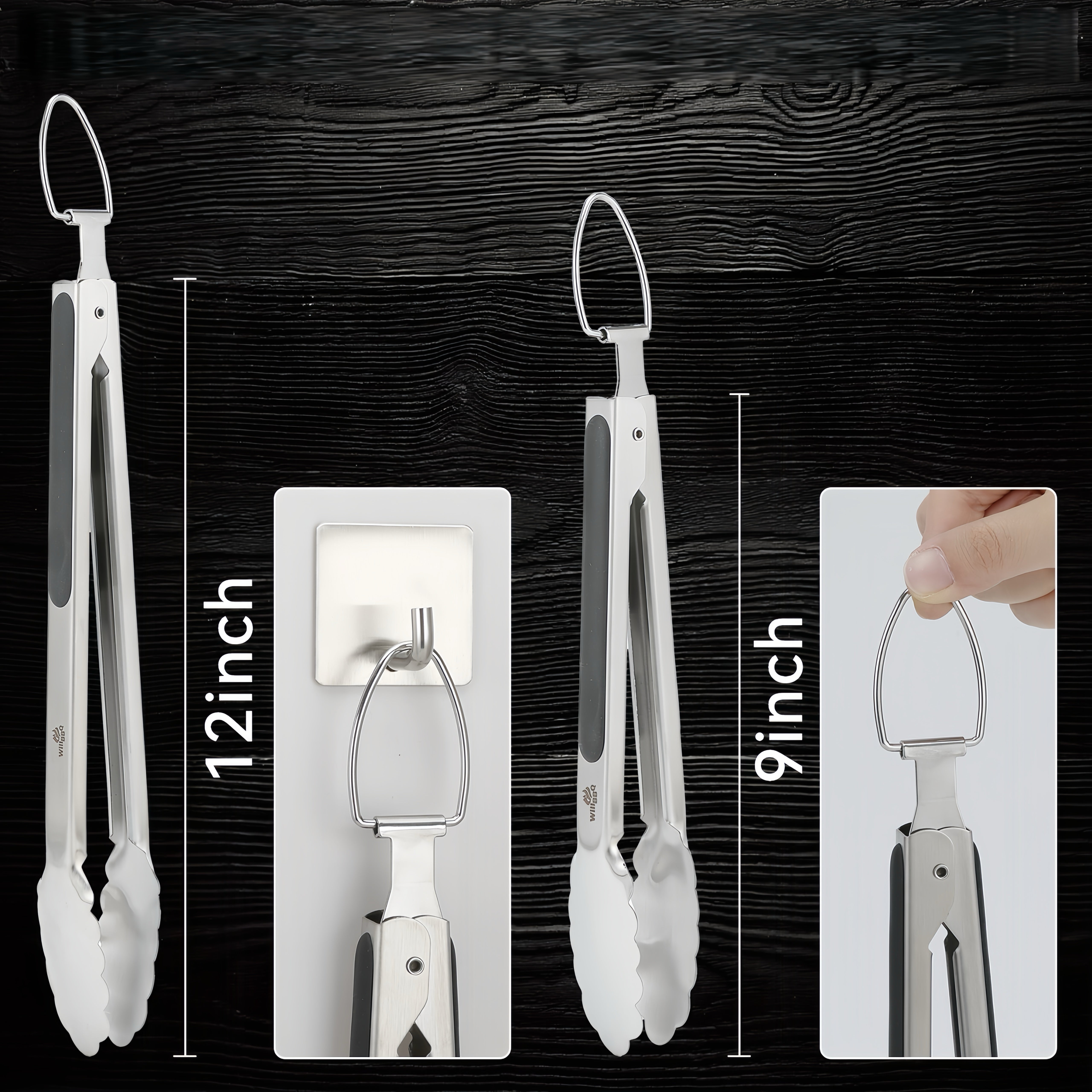Premium Stainless Steel Grilling Tong