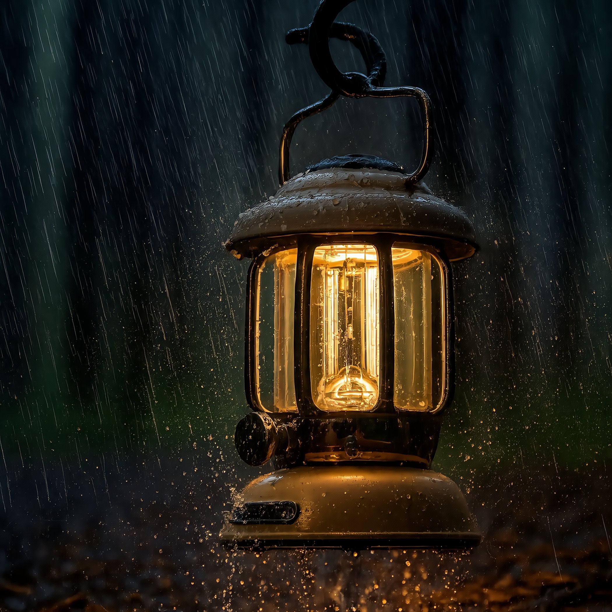 Willkon Stepless Dimming Vintage Camping Lantern