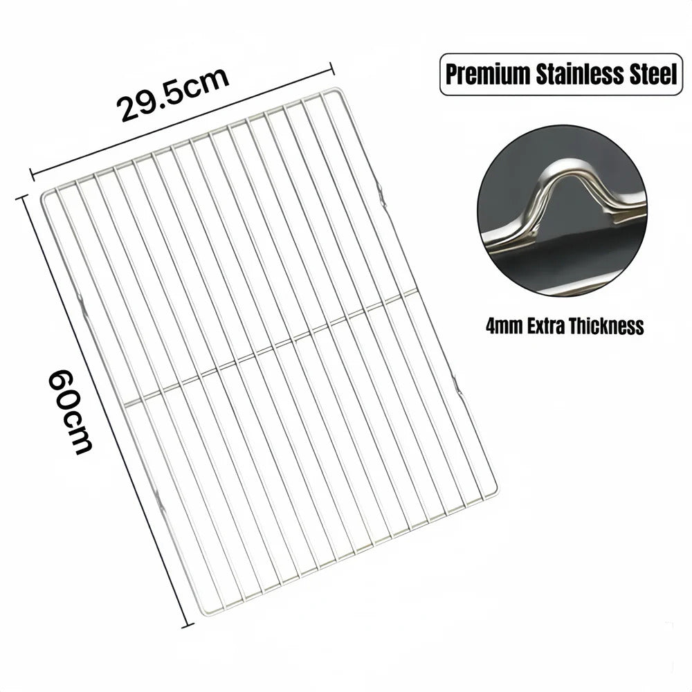 Multi-size Premium Stainless Steel BBQ Grates