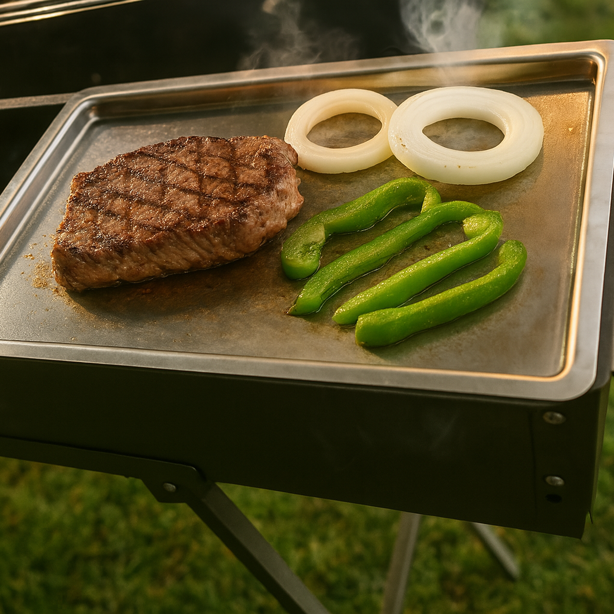 Premium Stainless Steel Cooking Plate