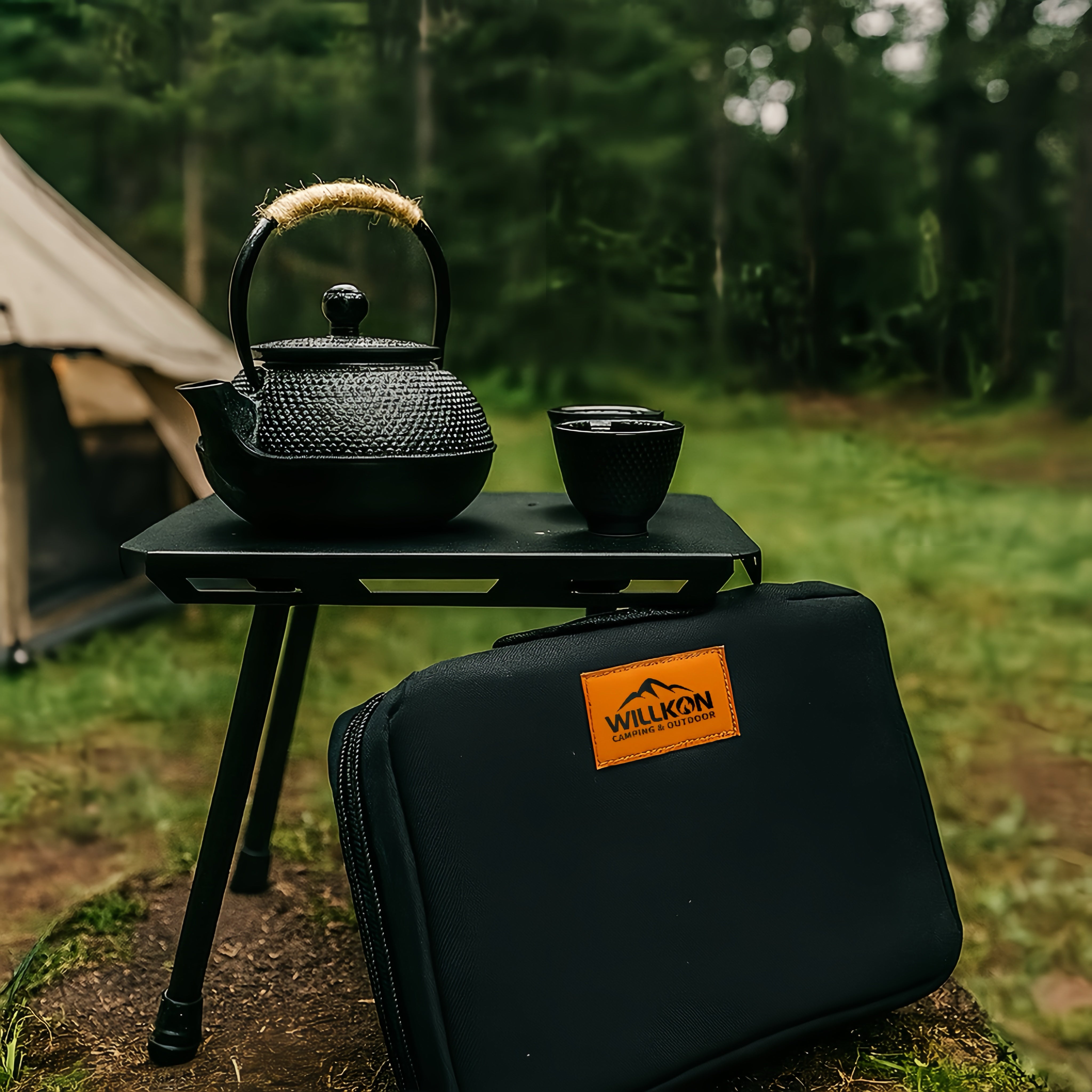 Willkon Portable Camping Stool & Table – Ultra‑Lightweight Design