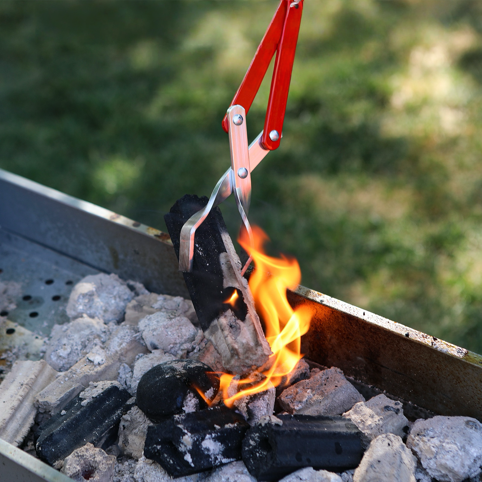 Light Weight Long Aluminium BBQ Tong