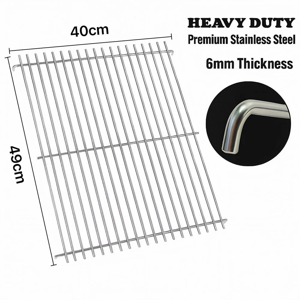 Multi-size Premium Stainless Steel BBQ Grates