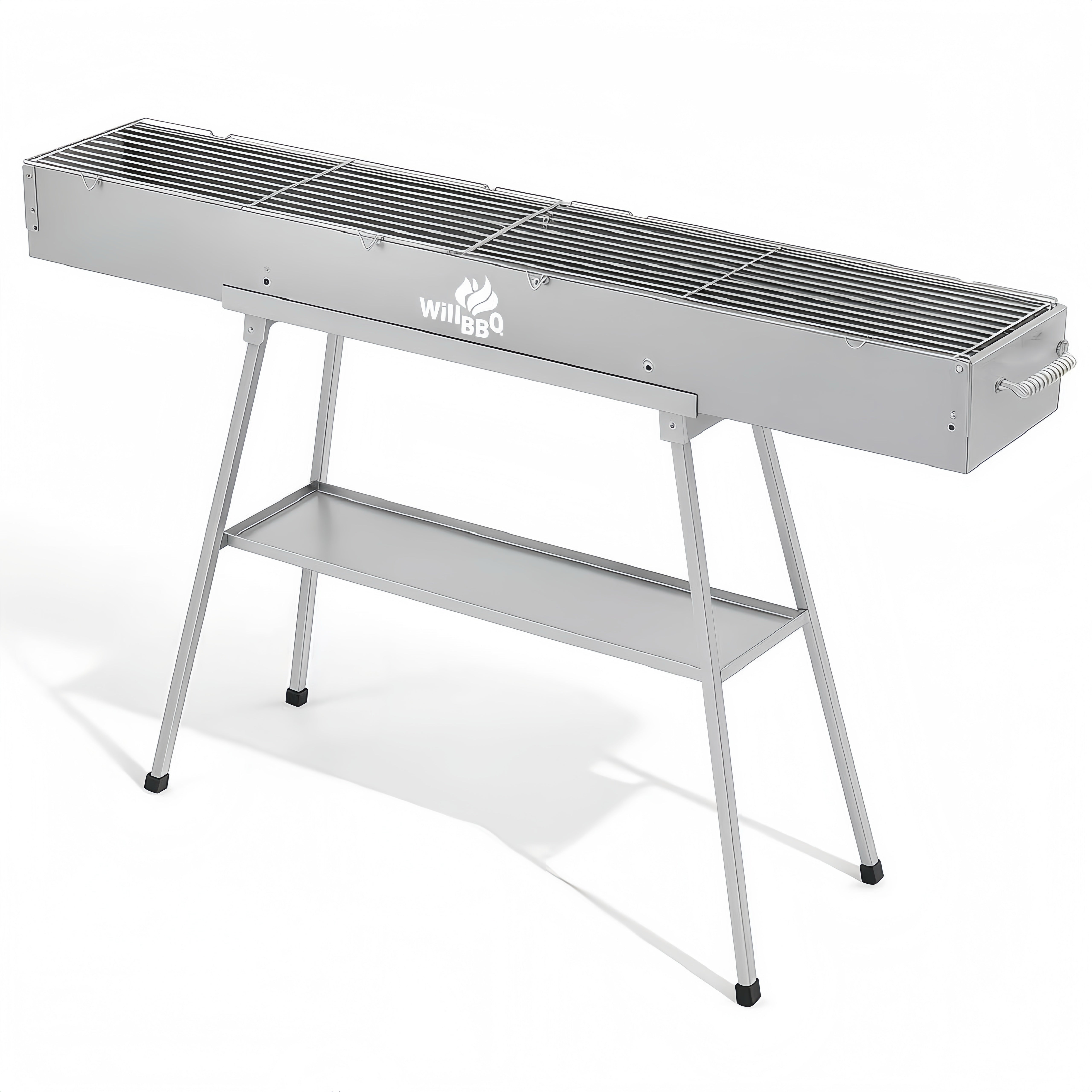 120cm x18cm Charcoal Hibachi Grill