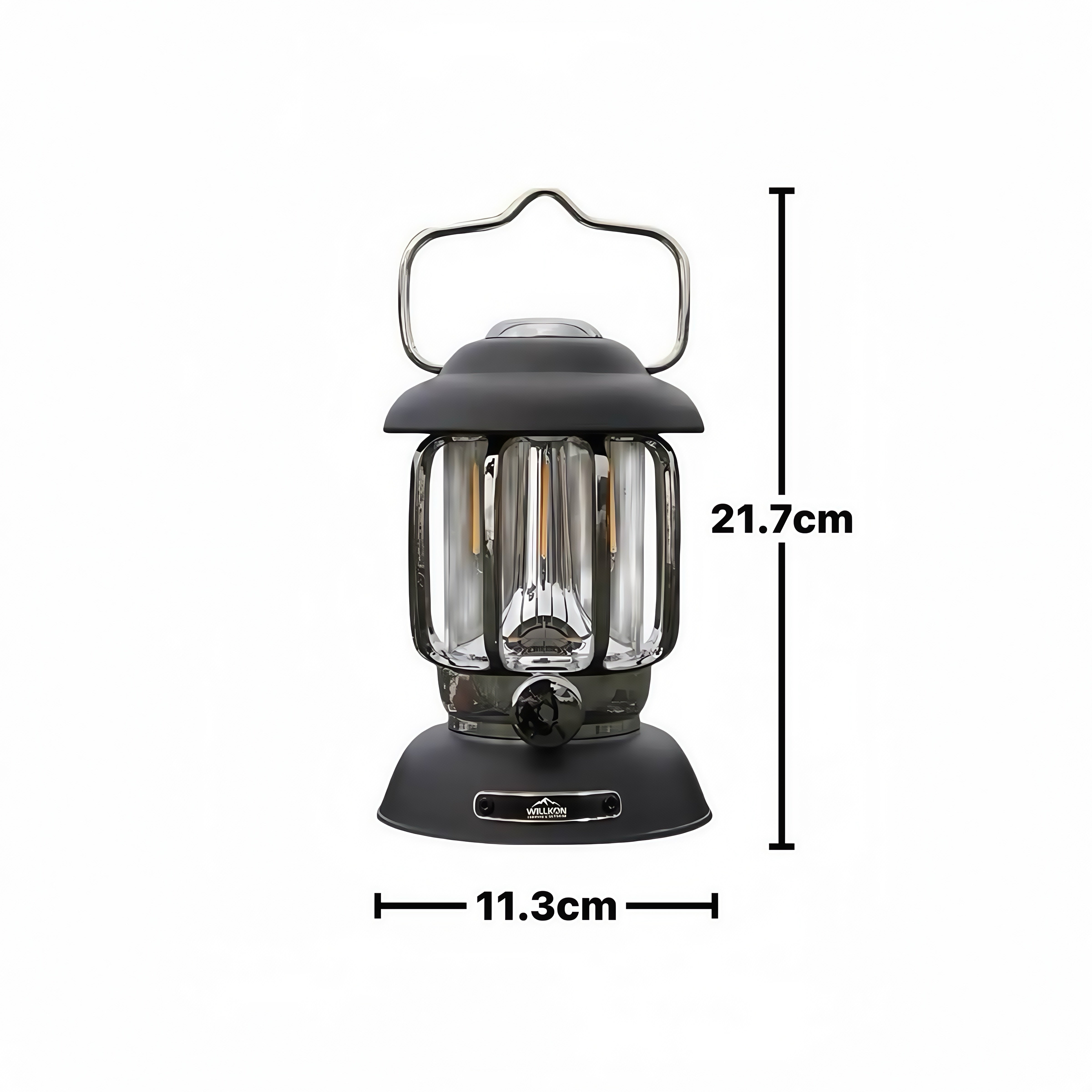 Willkon Stepless Dimming Vintage Camping Lantern