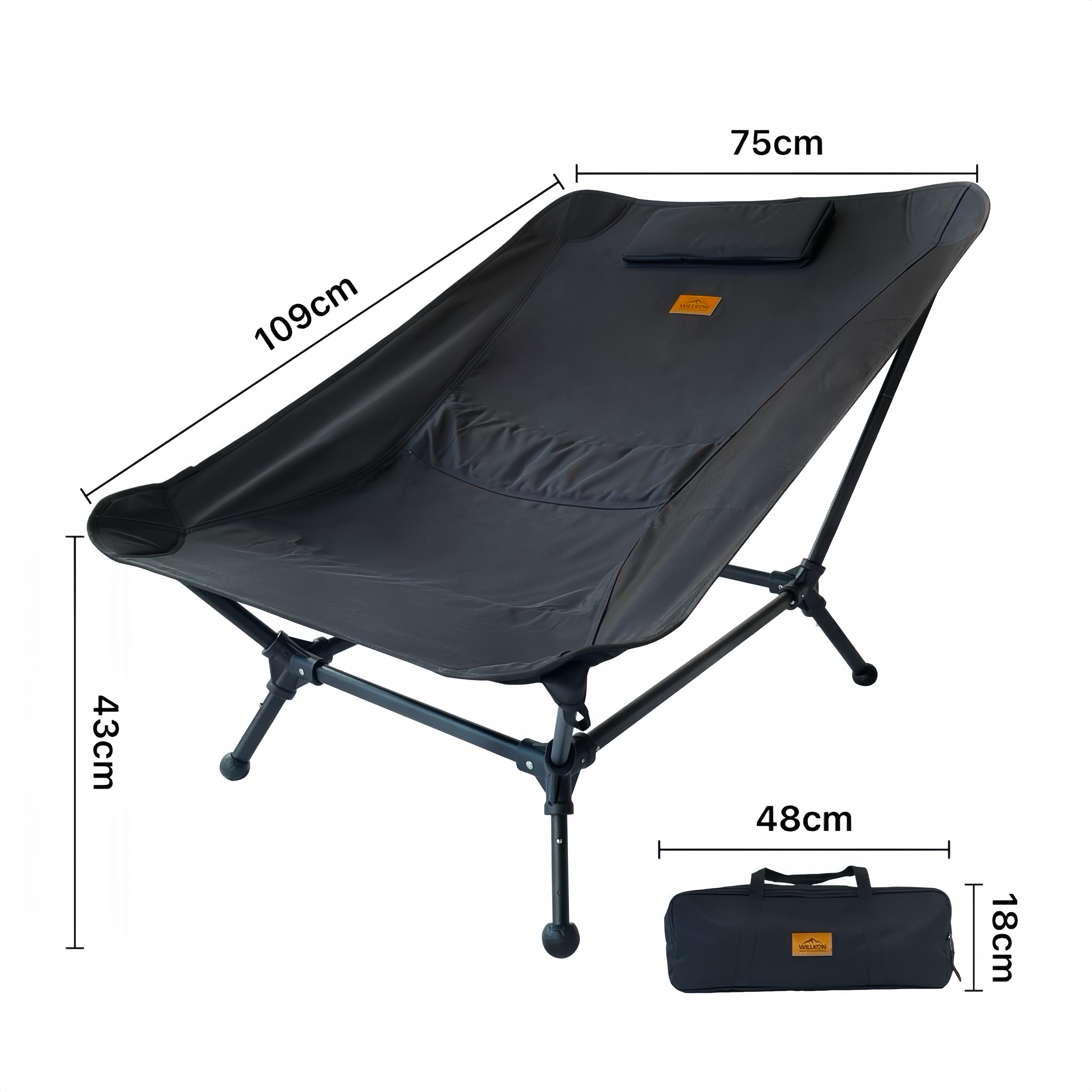 Willkon Premium Camping Lounge Chair K1