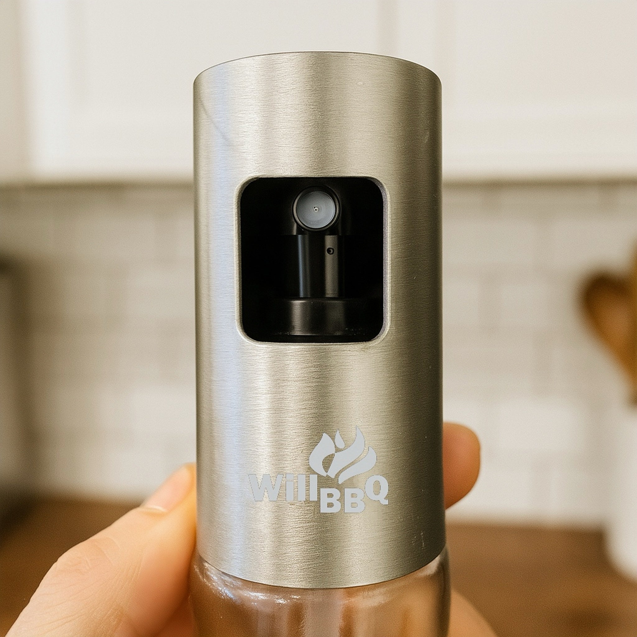 Premium Stainless Steel Oil Spray Bottle