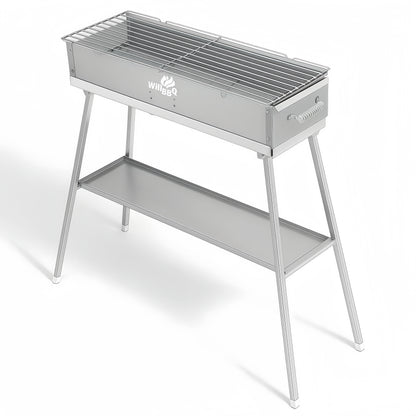 WillBBQ Multi-Size Charcoal Hibachi Grill
