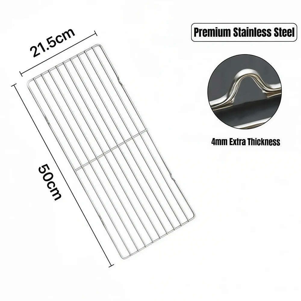 Multi-size Premium Stainless Steel BBQ Grates