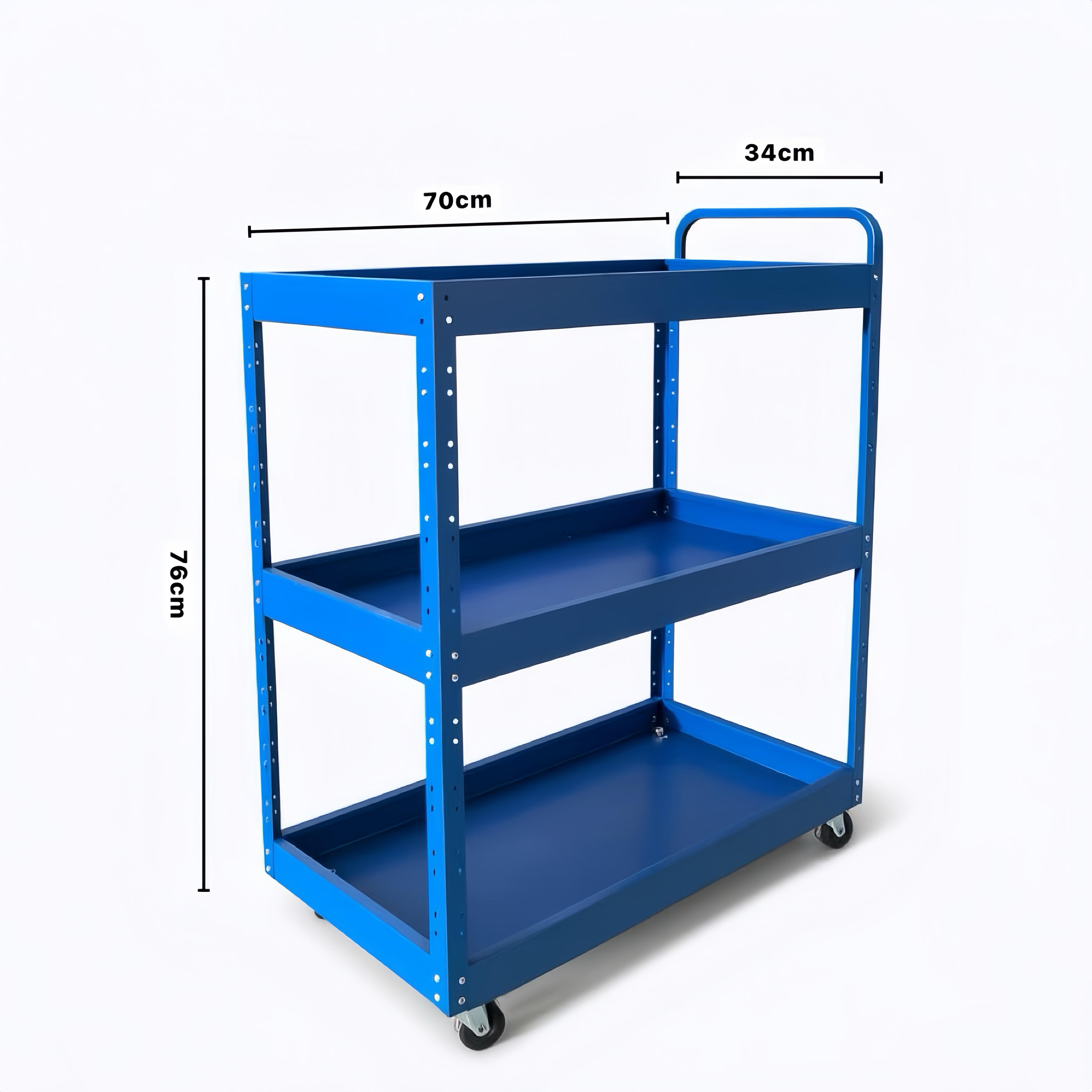 Three Layer Serving Trolley
