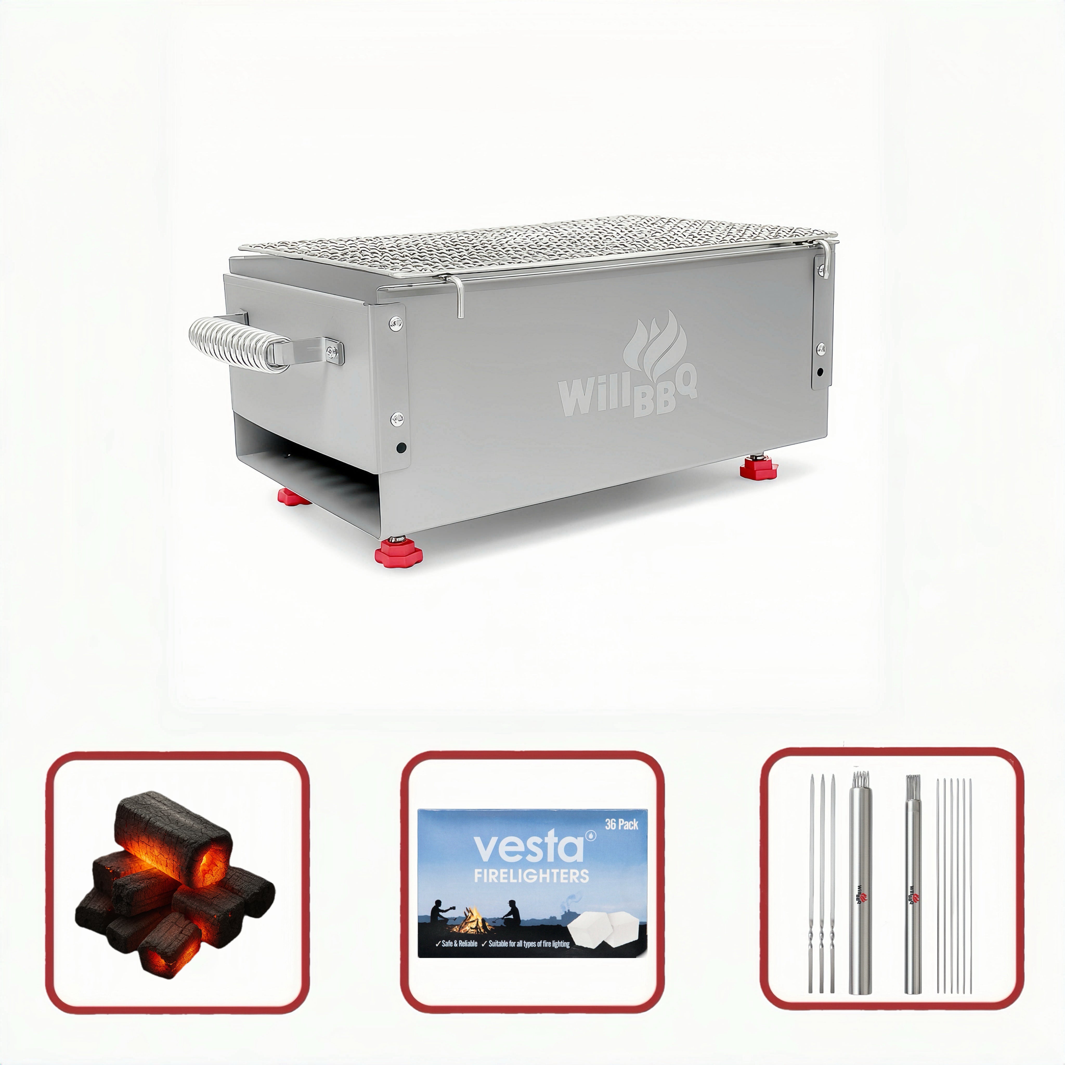 30cm x 18cm Hiabachi Grill Starter Value Bundle