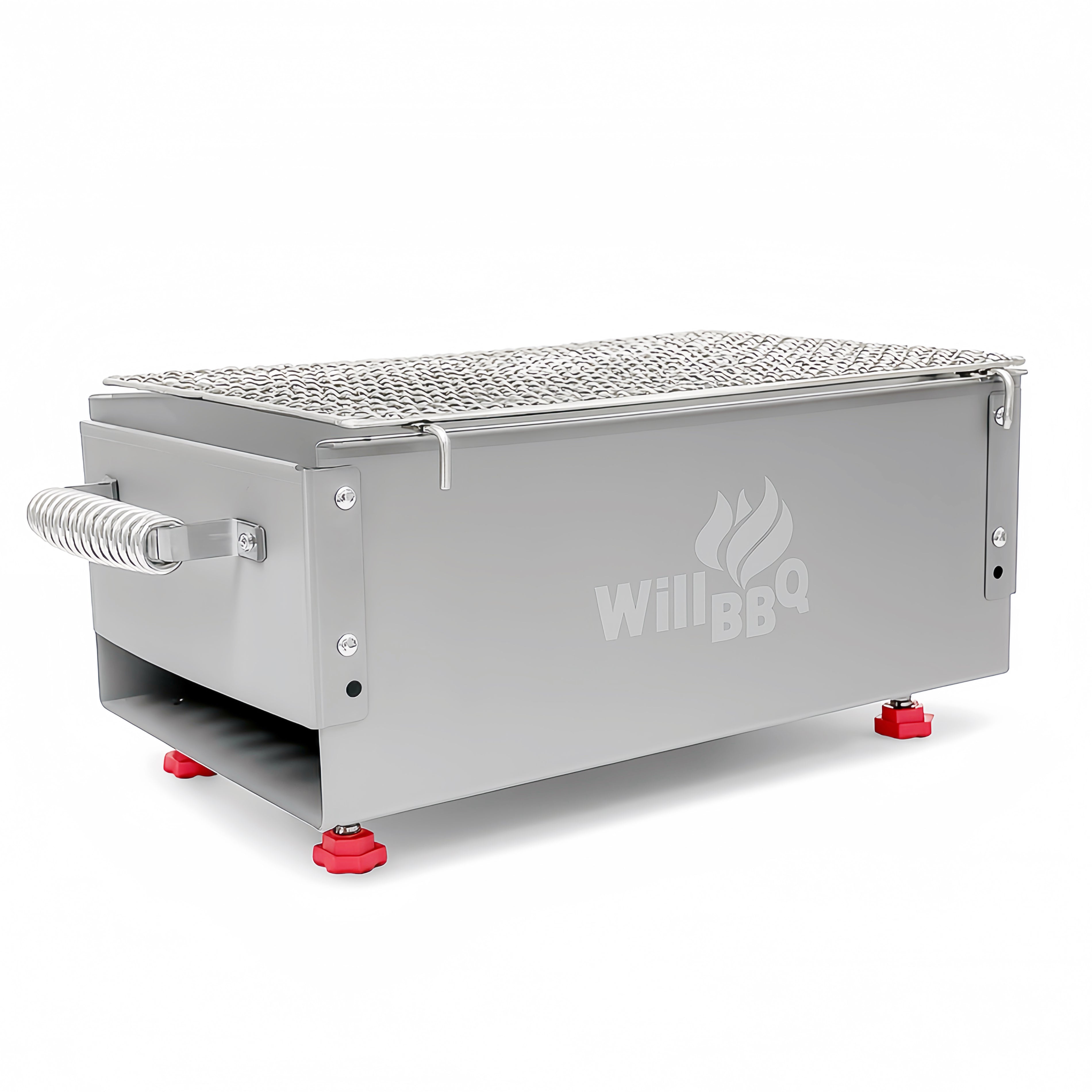 Portable 30cm x 18cm Charcoal Hibachi Grill