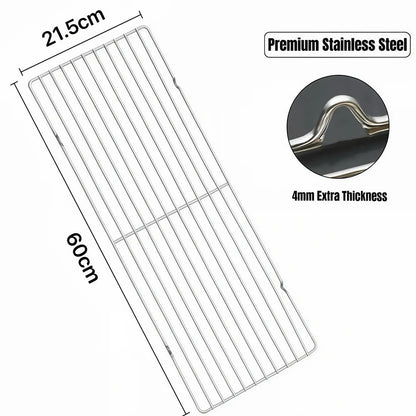 Multi-size Premium Stainless Steel BBQ Grates