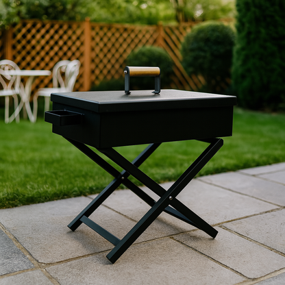 40cm Portable Charcoal BBQ Grill