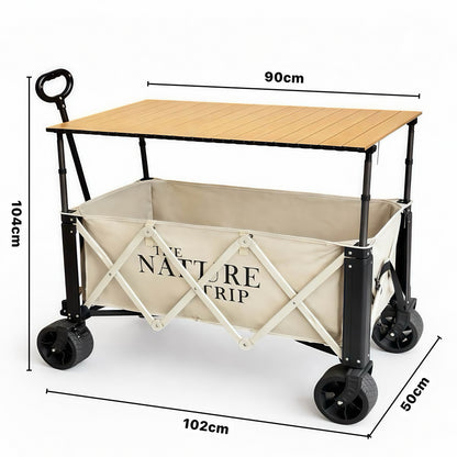 Willkon 160L Collapsible Camping Cart