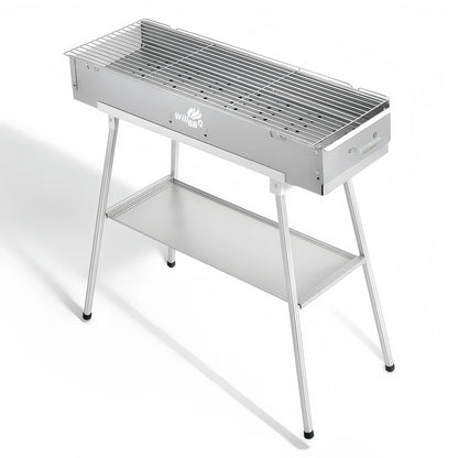 WillBBQ Multi-Size Charcoal Hibachi Grill
