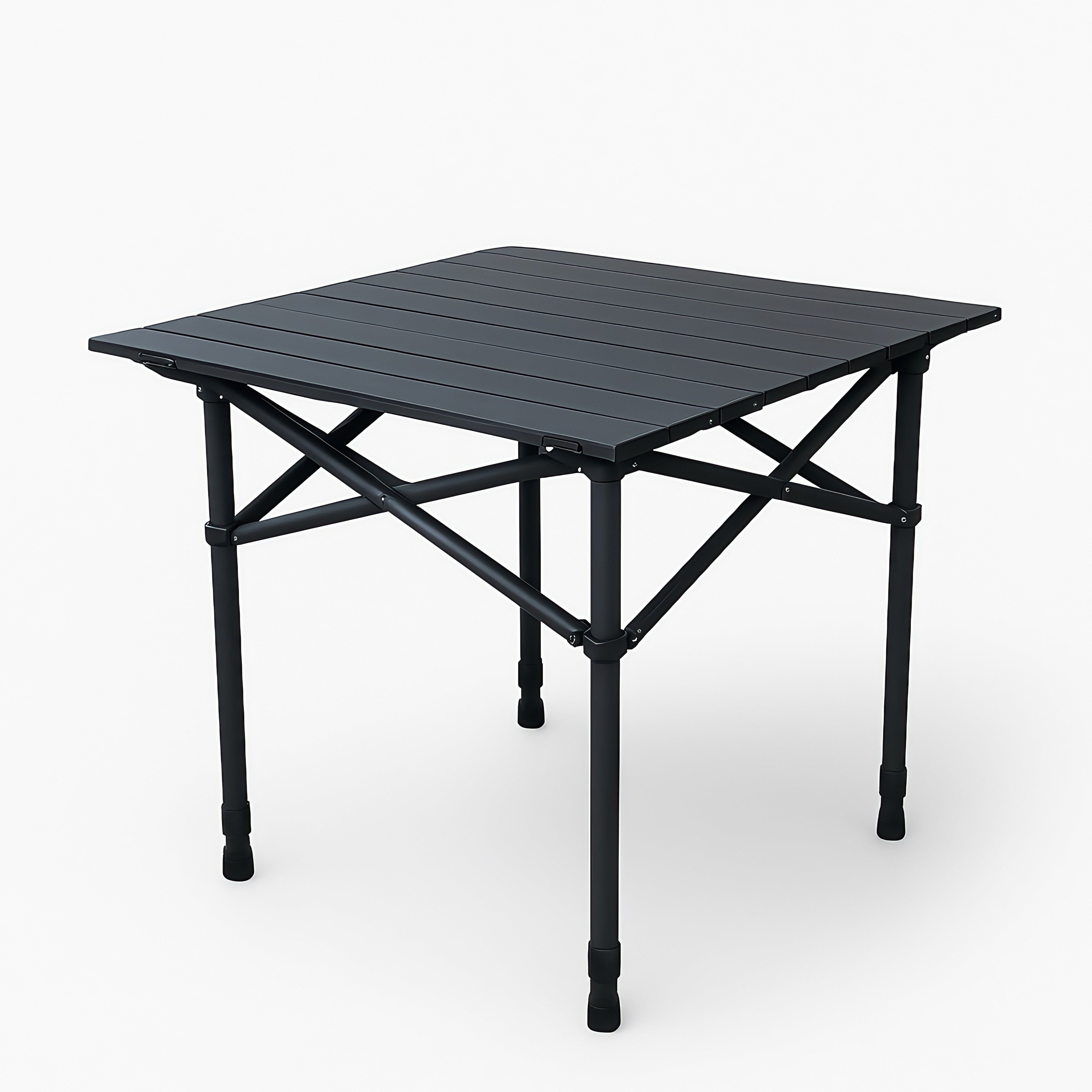 Willkon Portable Camping Table with Adjustable Heights