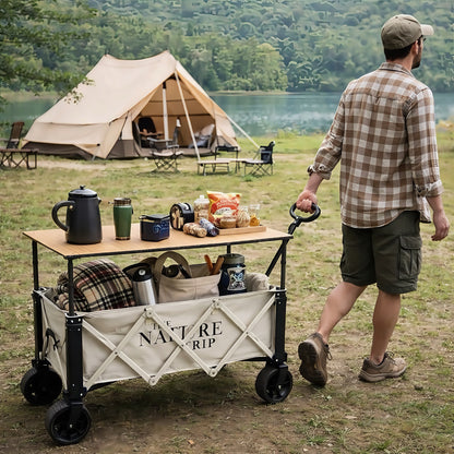 Willkon 160L Collapsible Camping Cart