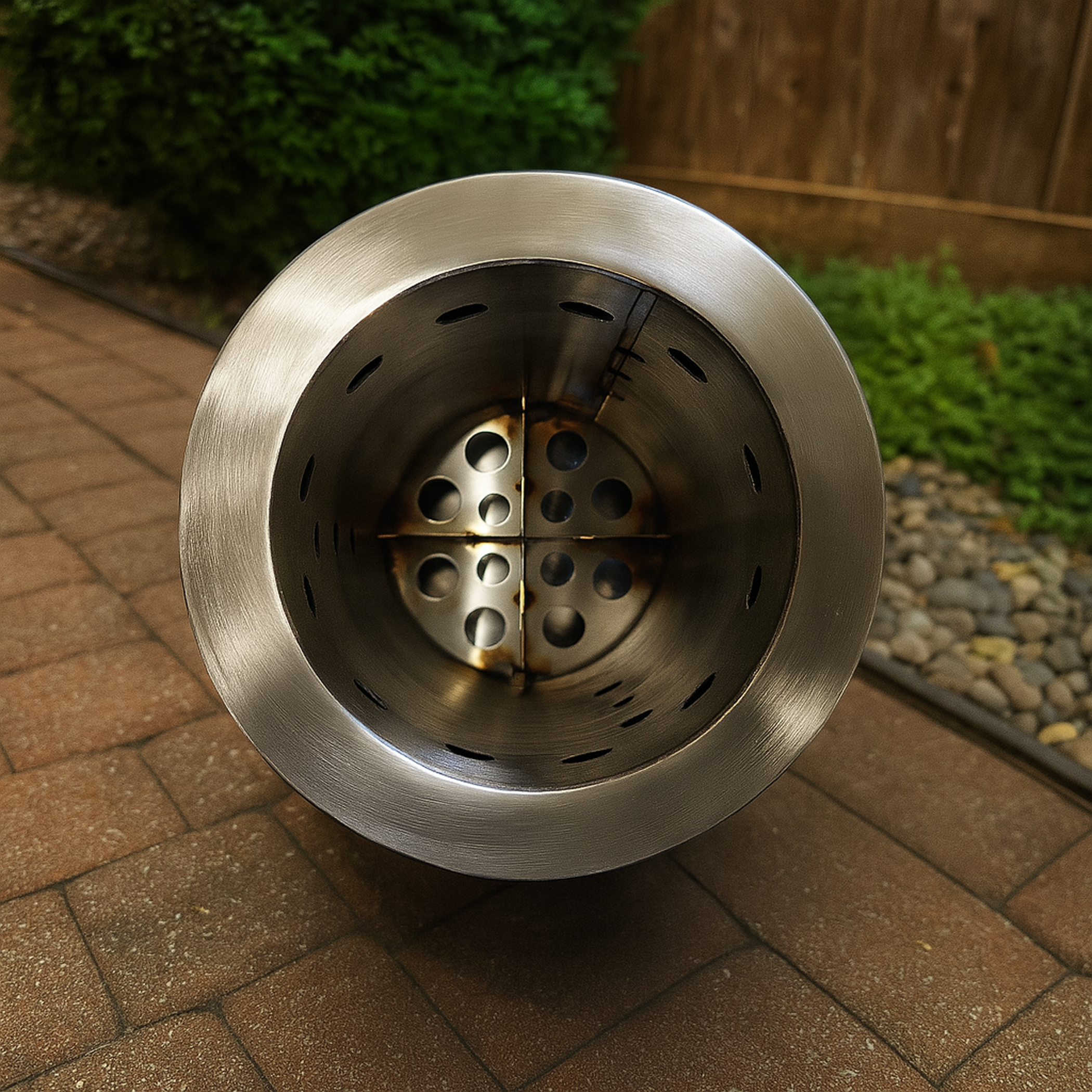 Portable Stainless Steel Fire Pit and Cook Stove