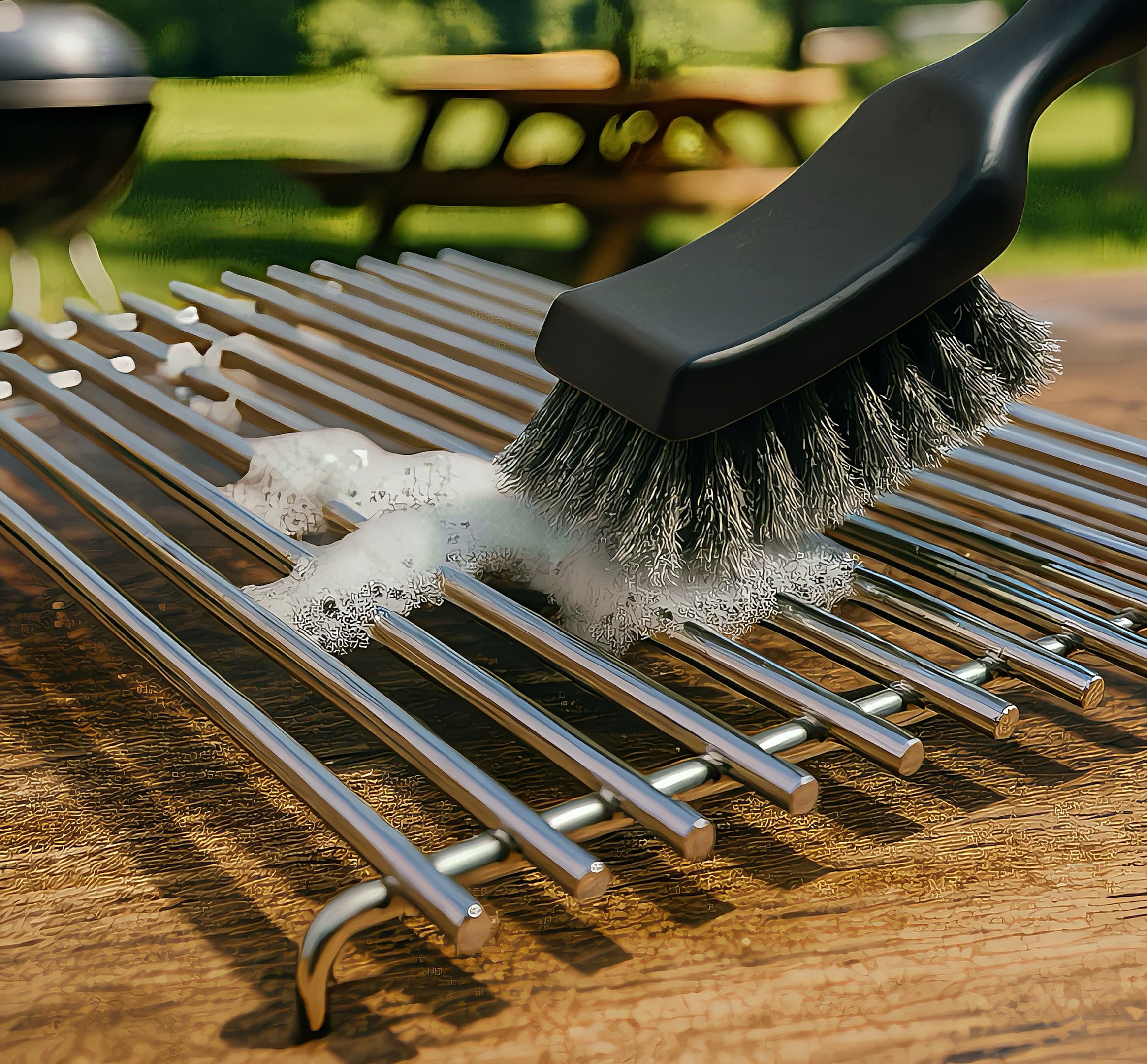 49.5cm x 40cm 6mm Stainless Steel Bars Grate