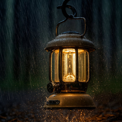 Willkon Stepless Dimming Vintage Camping Lantern