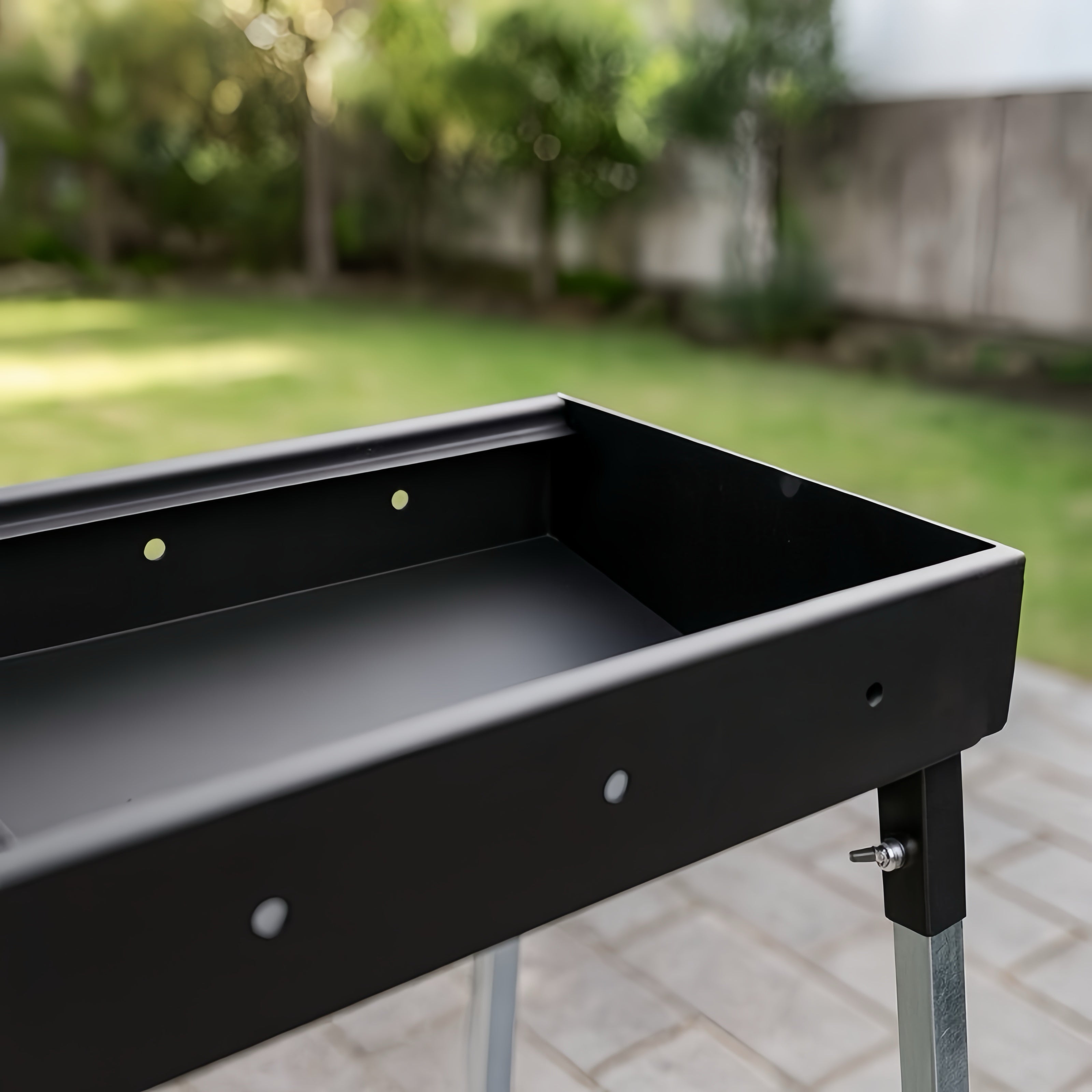 Grate Adjustable Charcoal BBQ Grill 100cm x 40cm