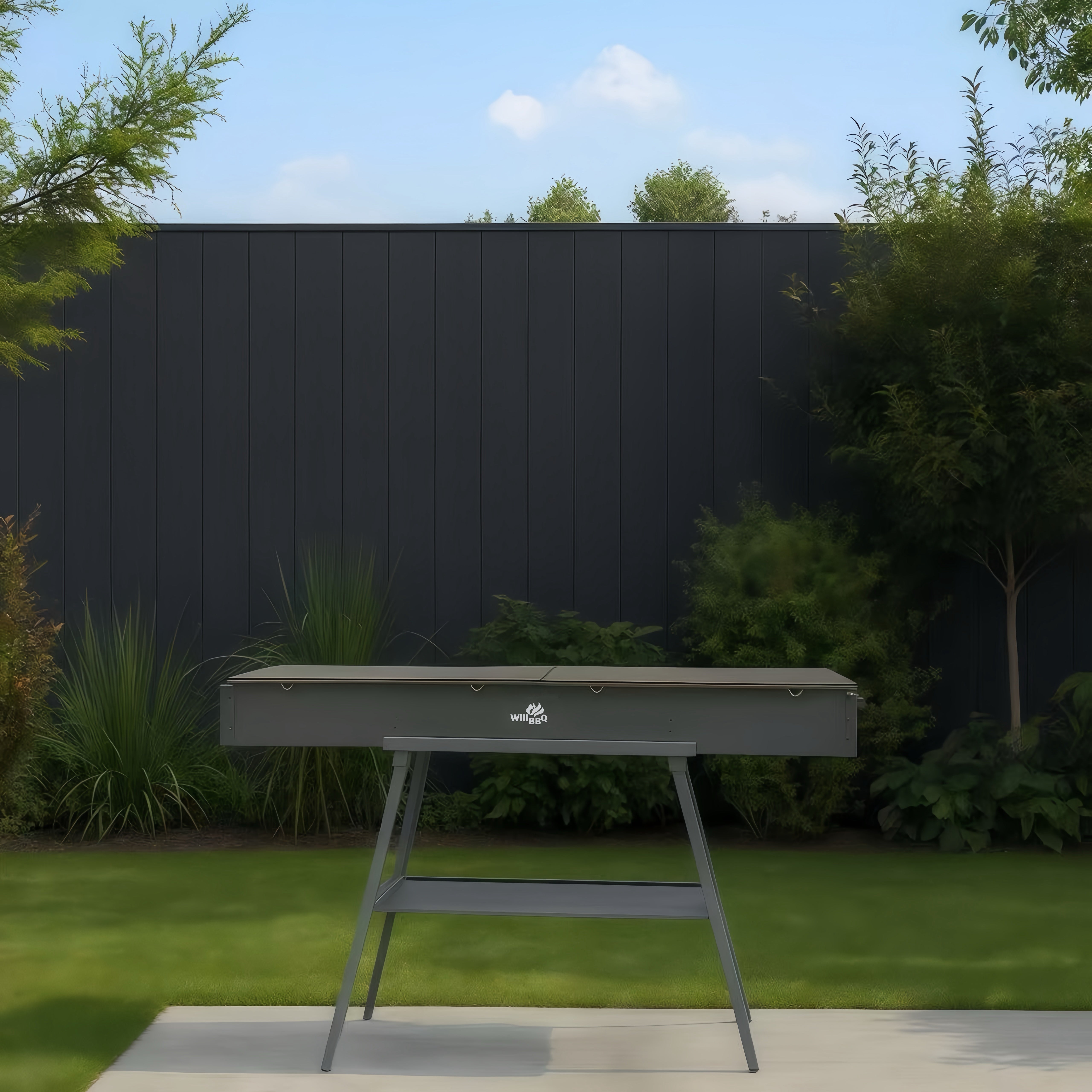 WillBBQ Multi-Size Charcoal Hibachi Grill