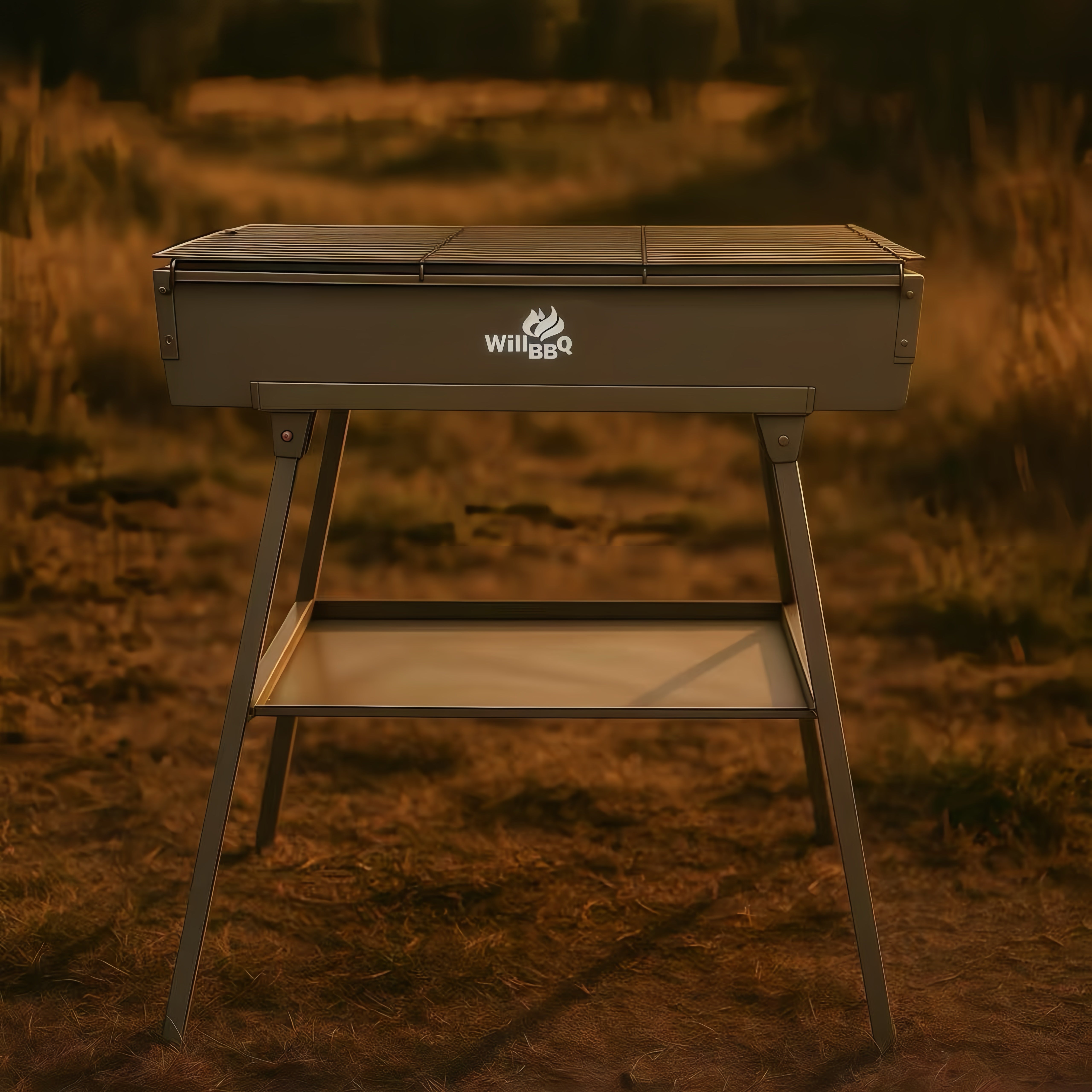 80cm x 35cm Commercial Charcoal Hibachi Grill