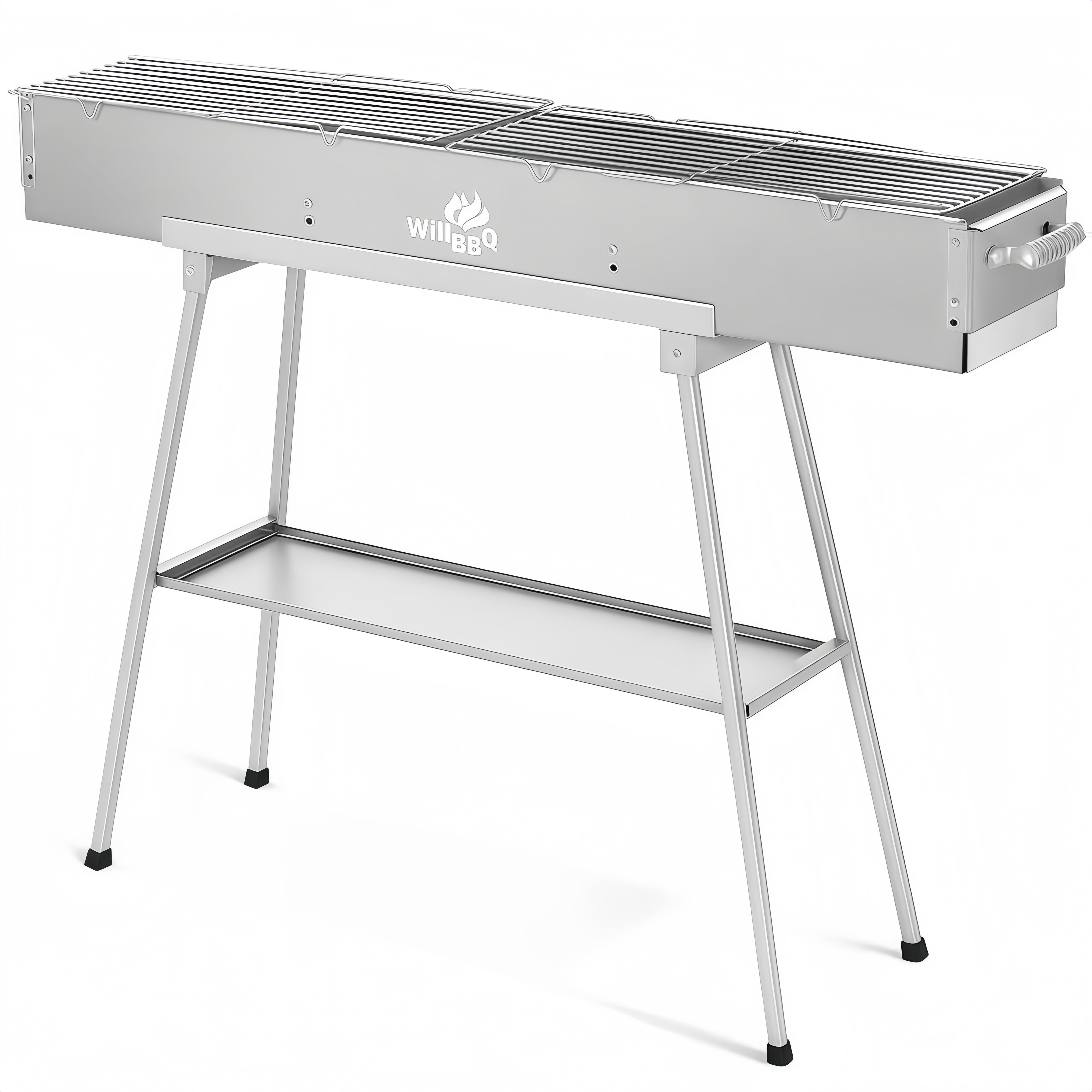 100cm x 18cm Charcoal Hibachi Grill