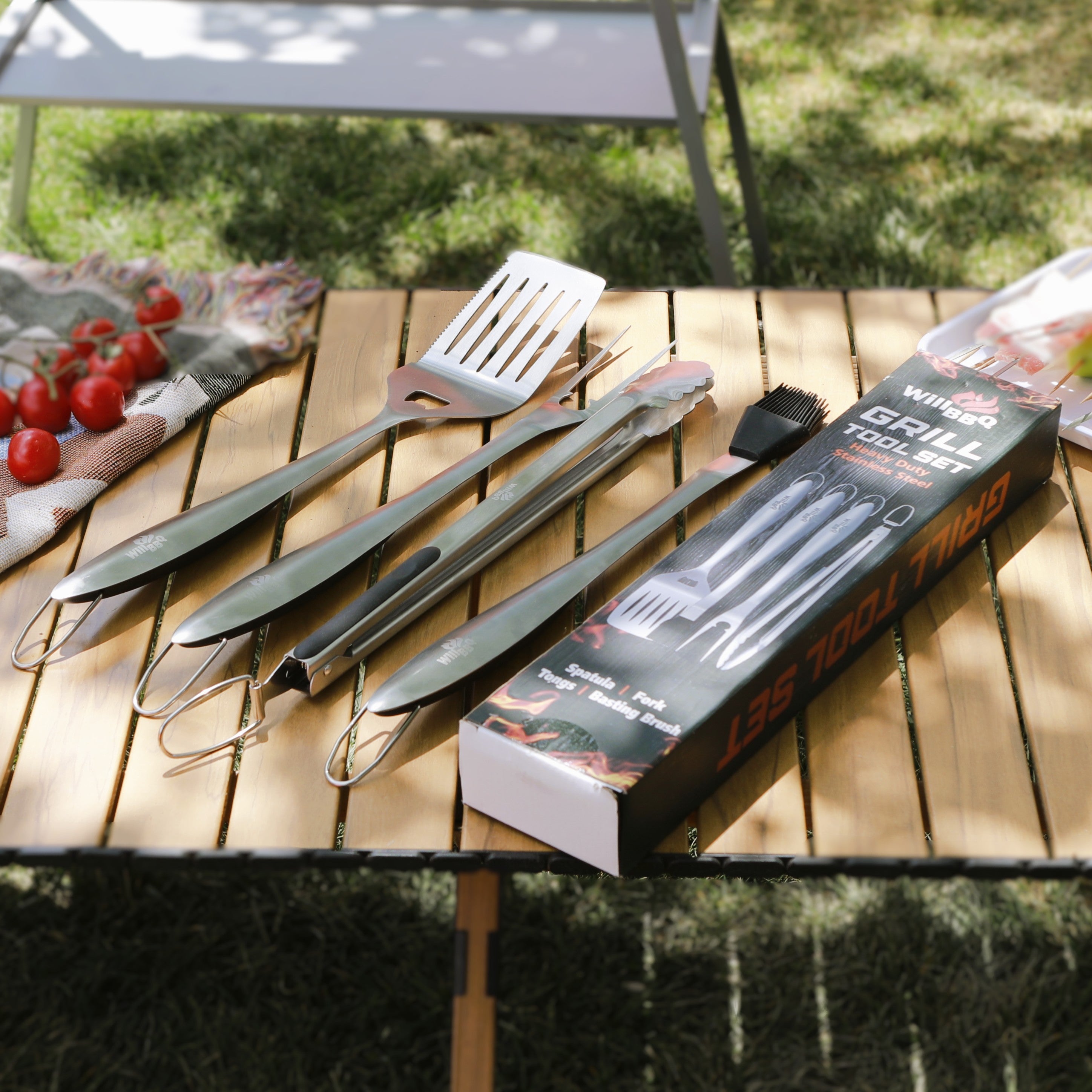 Grill Premium Stainless Steel Tool Set