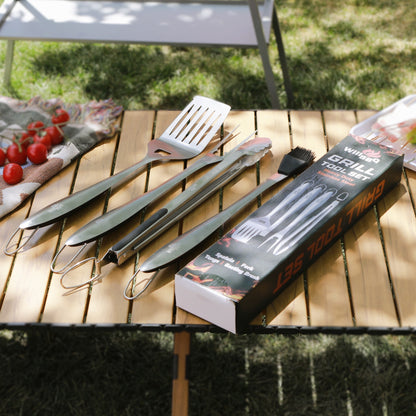 Grill Premium Stainless Steel Tool Set
