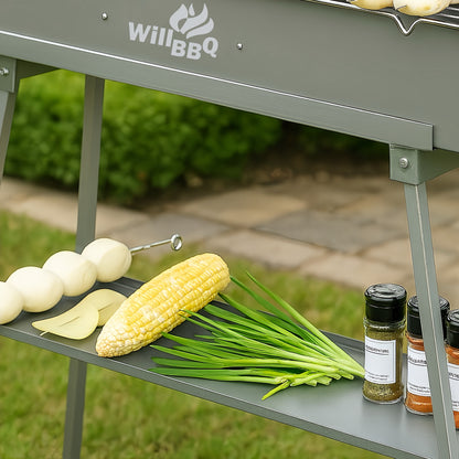 120cm x 26cm Charcoa Hibachi Grill