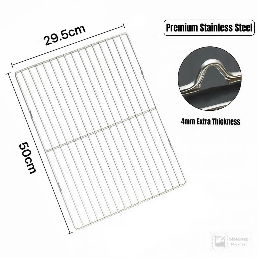 Multi-size Premium Stainless Steel BBQ Grates