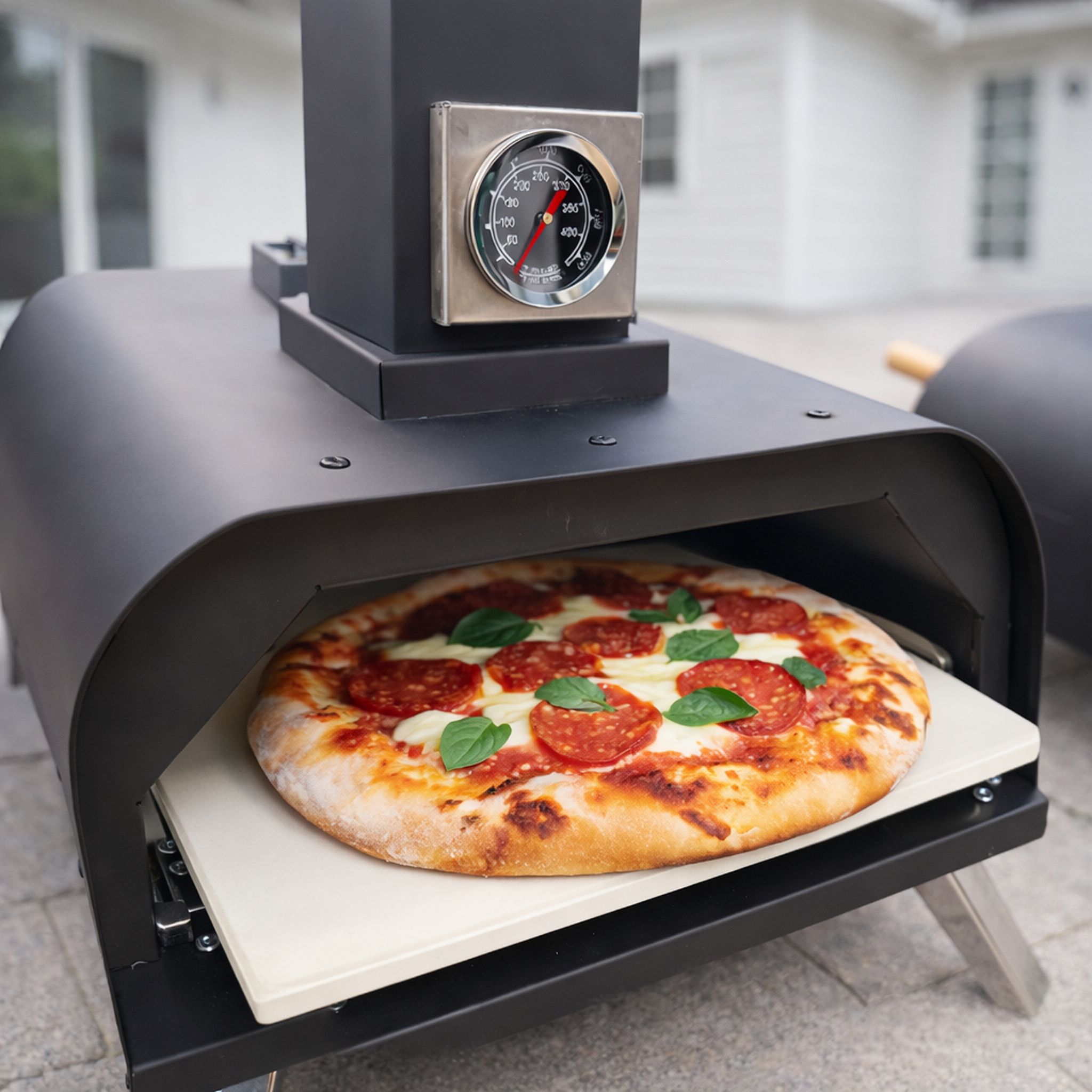 WillBBQ 11" Wood Pellet Pizza Oven - KY020T