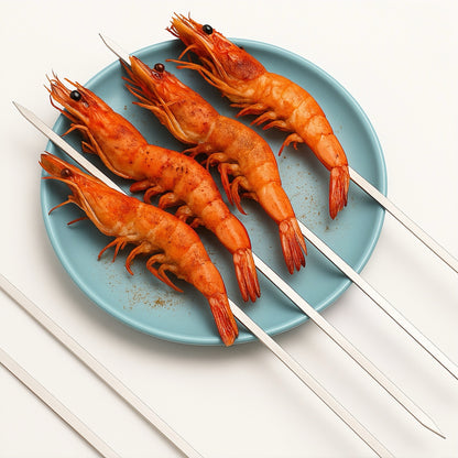 10PC Stainless Steel Skewer Pack