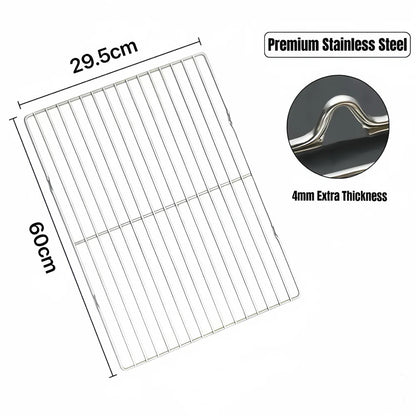 Multi-size Premium Stainless Steel BBQ Grates