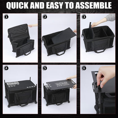 Willkon Explorer 50L Tactical Organizer with Tabletop