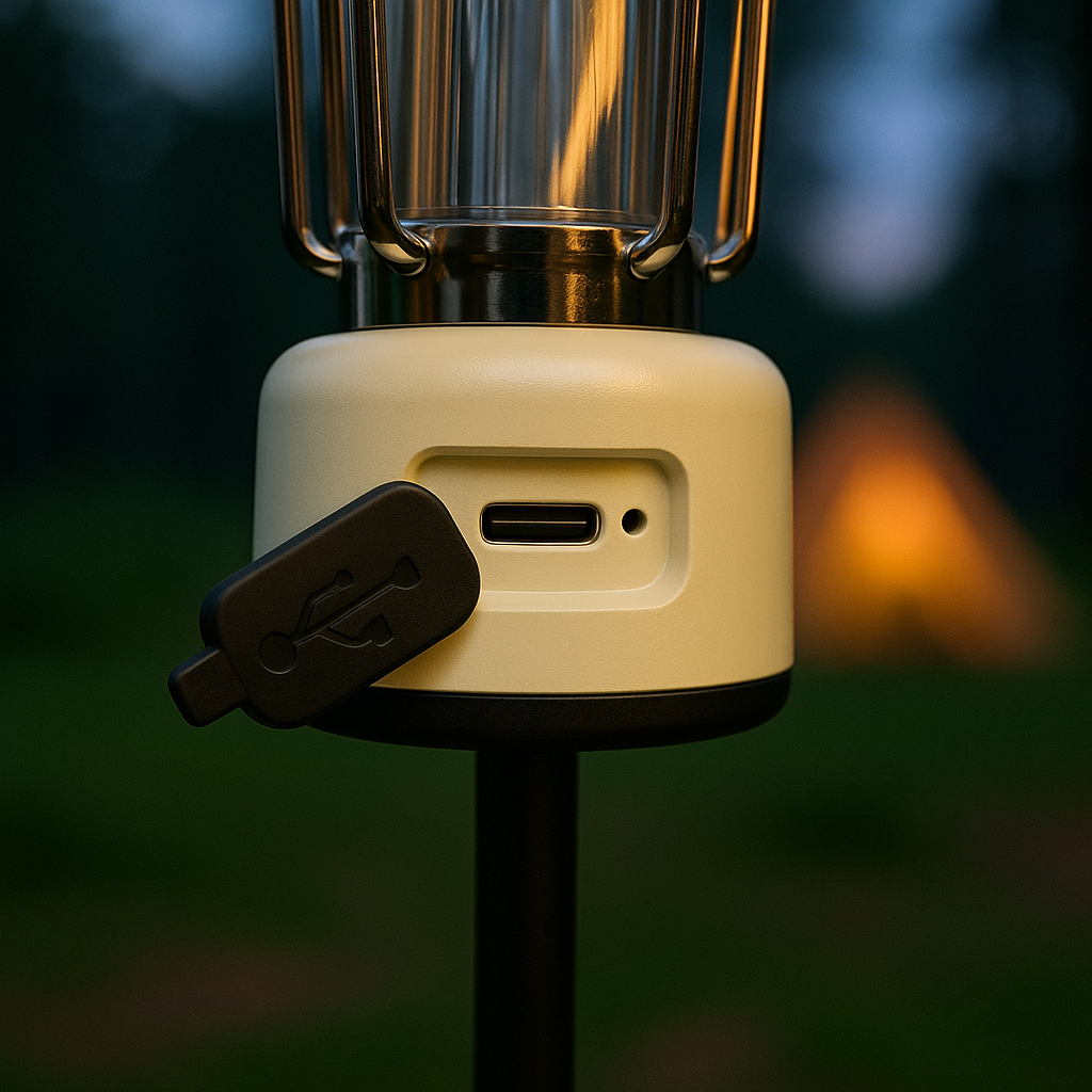 Willkon 4 Modes Rechargeable Camping Lantern & Flashlight