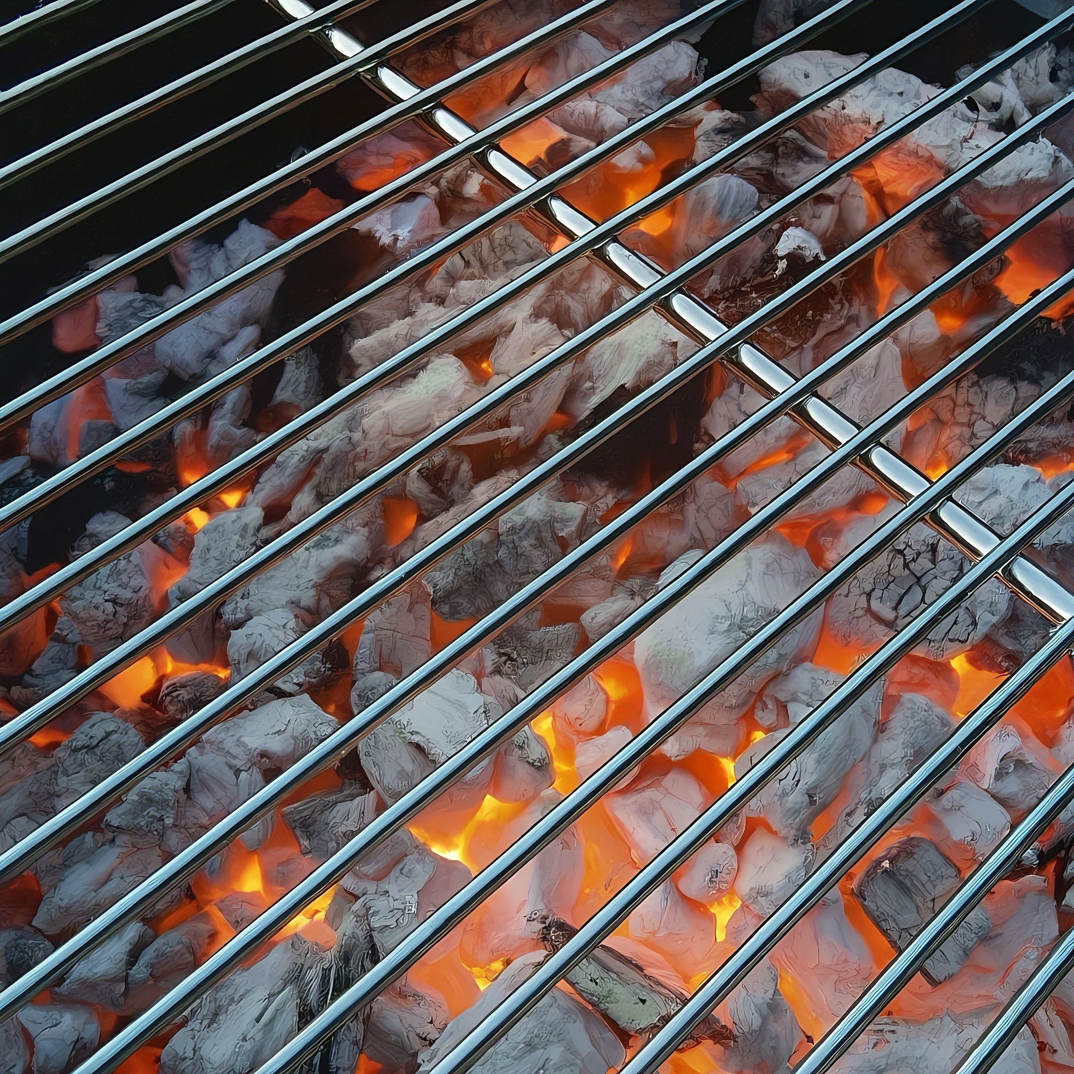 40cm x 21.5cm Stainless Steel BBQ Grate