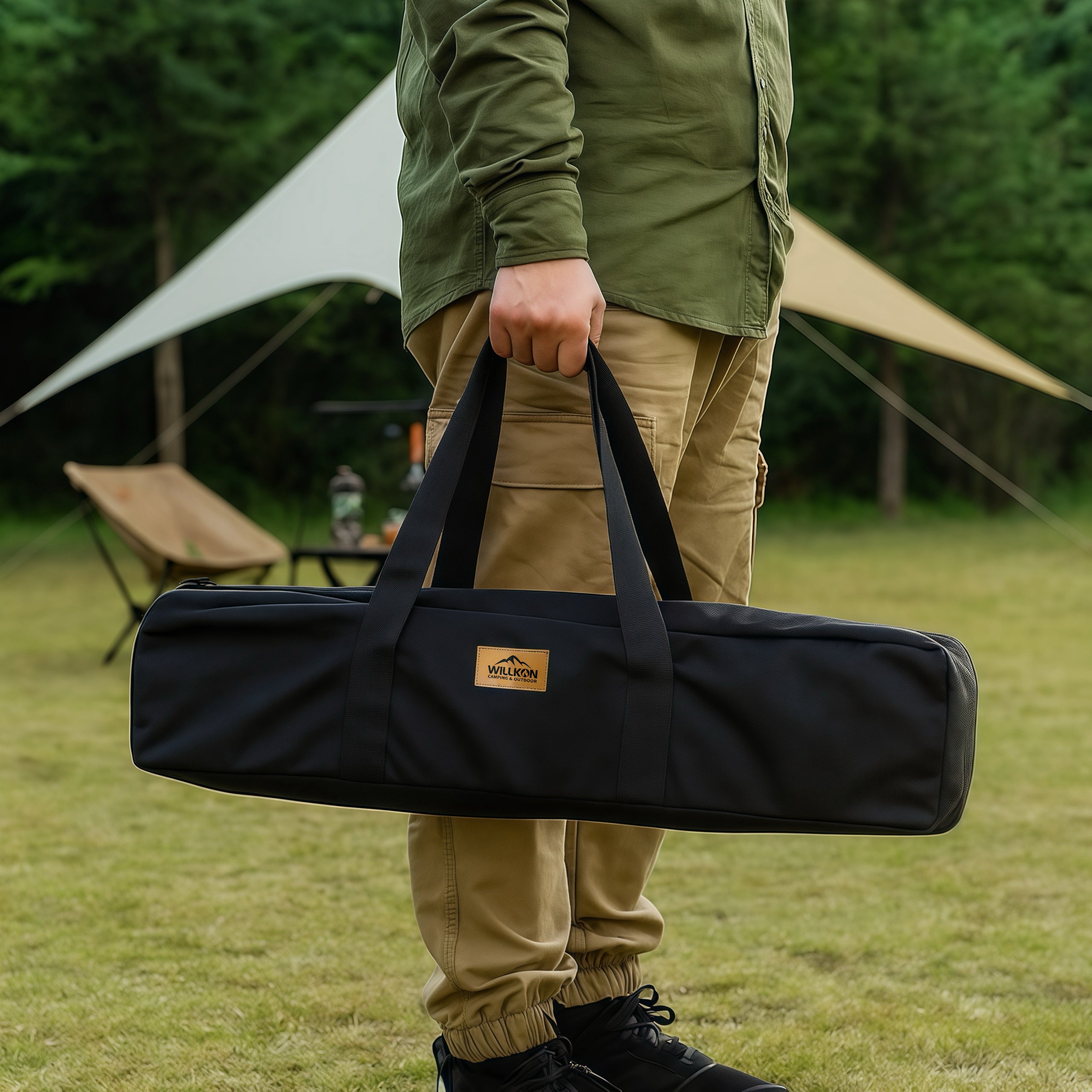 Willkon Ultra-Light Camping Cot – 2.75 kg Aluminum Frame