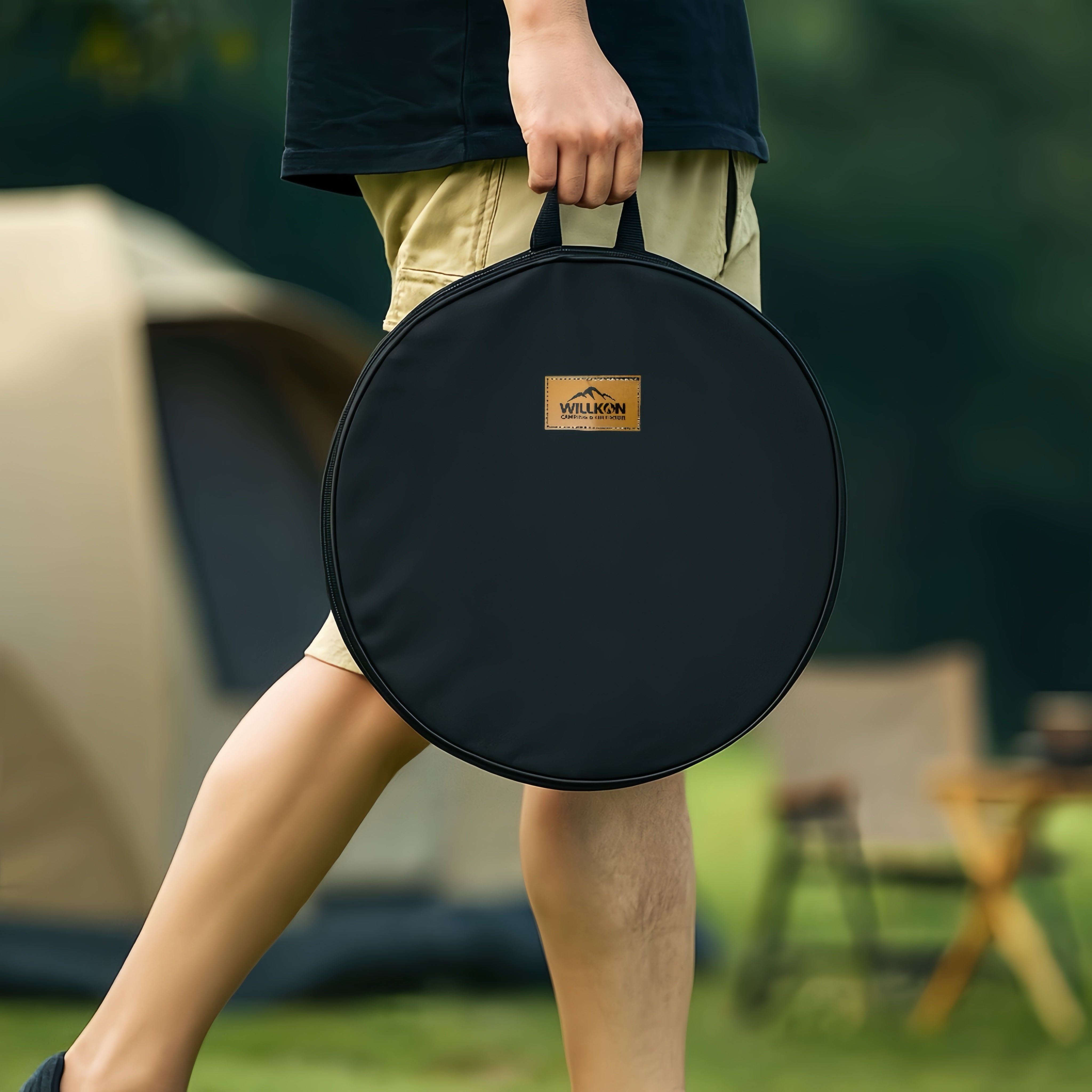 Willkon Ultra‑Light Adjustable Height Portable Camping Table