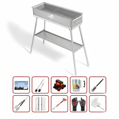 60cm x 18cm Hiabachi Grill Premium Value Bundle
