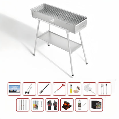 80cm x 26cm Hiabachi Grill Ultimate Value Bundle