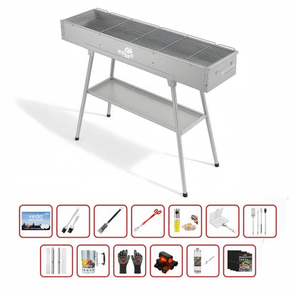 100cm x 26cm Hiabachi Grill Ultimate Value Bundle