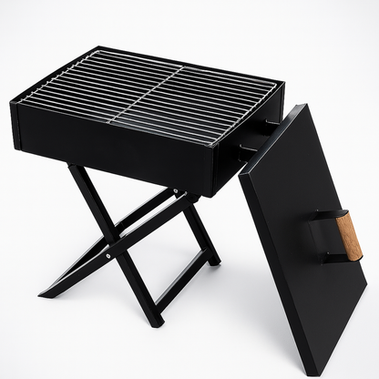 40cm Portable Charcoal BBQ Grill