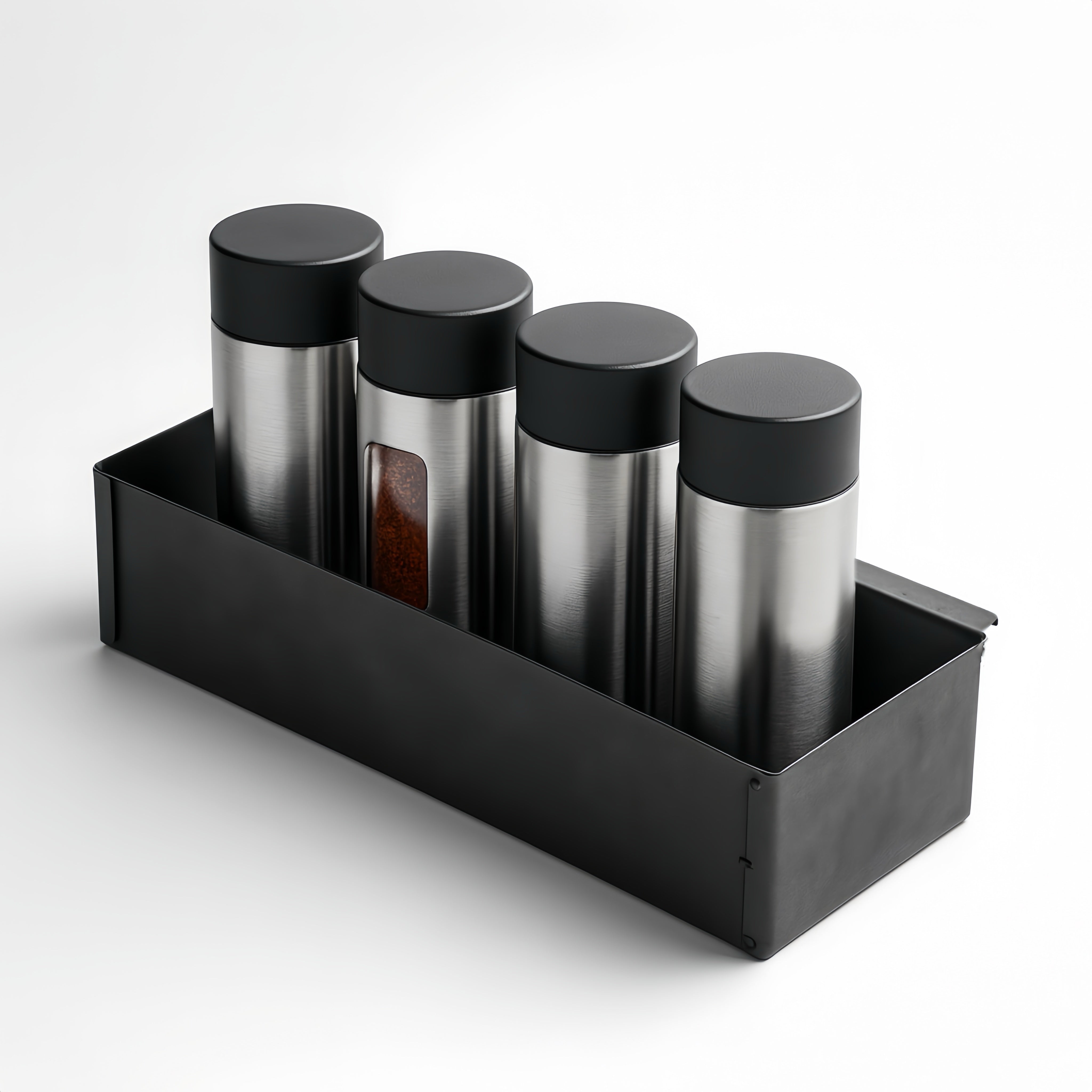 Side Hanging Container – Alloy BBQ Tool & Seasoning Tray